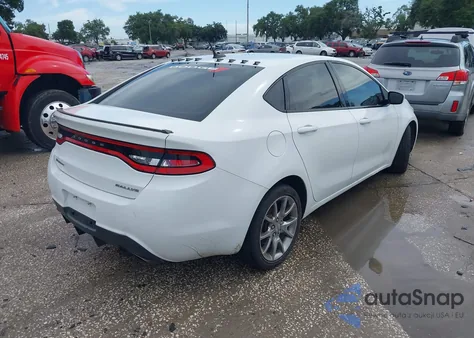 2015 Dodge Dart Sxt из США, поврежденный, VIN 1C3CDFBB3FD123705